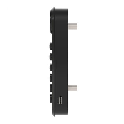 유리 문 전자 키보드 로커 캐비닛 잠금 코드 비밀번호와 USB 잠금 해제 방법