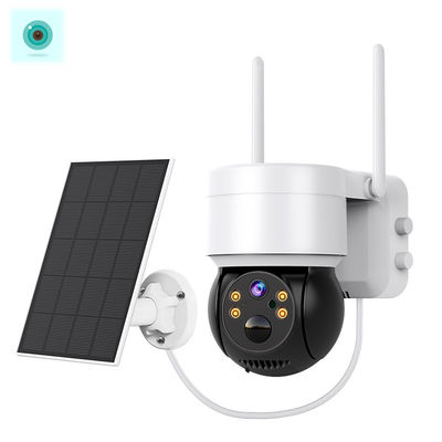 2MP 1080p CMOS 센서 태양 전지 패널 야외 야간 시선용 Wifi IP 카메라