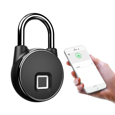 USB 인터페이스와 지문 인식과 함께 차고 진크 합금 보안 스마트 잠금