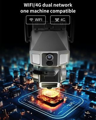 야간 무선 4MP IP Wi-Fi 네트워크 카메라 시스템