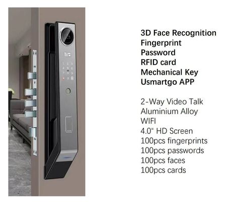 3D 얼굴 인식 및 U Smart go 앱 호환성
