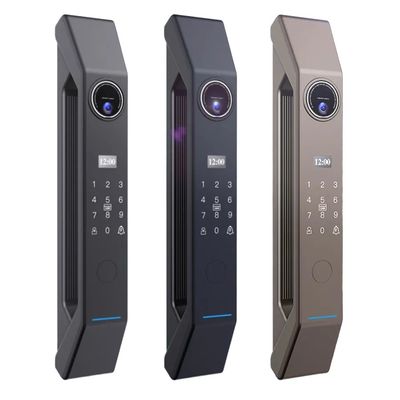 100 용량 스마트 금속 문 잠금 키 잠금 해제 및 지문 / 암호 / 카드