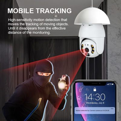 360도 HD 감시 PTZ 보안 와이파이 Cctv 네트워크 카메라 스마트 전구