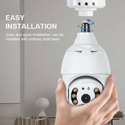 360도 HD 감시 PTZ 보안 와이파이 Cctv 네트워크 카메라 스마트 전구