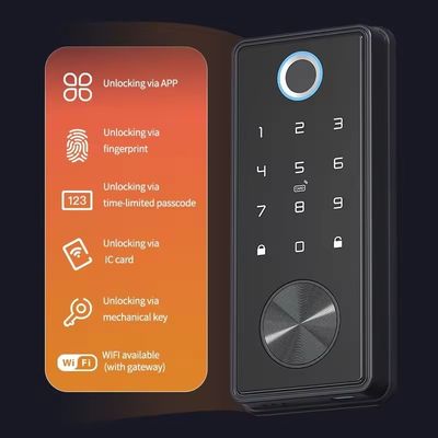 편리한 RFID 카드 슬라이딩 도어 스마트 잠금 유럽과 미국의 알루미늄 문