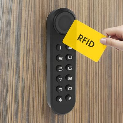 홈 오피스 목문 스마트 잠금 RFID USB 키리스 카드와 지문 방지 잠금
