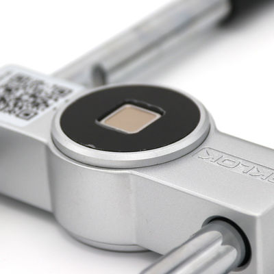 스마트 유리 문 지문문 잠금 마이크로 USB 충전 및 아연금속 물질