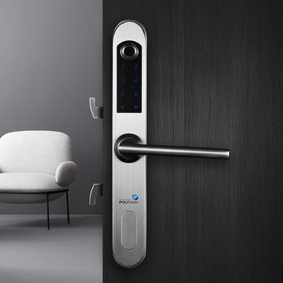 보안 관리 WiFi PIN 코드 디지털 지문 스틸 스마트 문 잠금 호텔 아파트