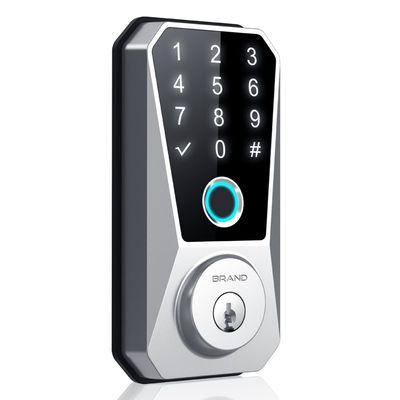 진크 합금 최신 USB 충전 생화학적 지문 암호 게이트 스마트 문 잠금