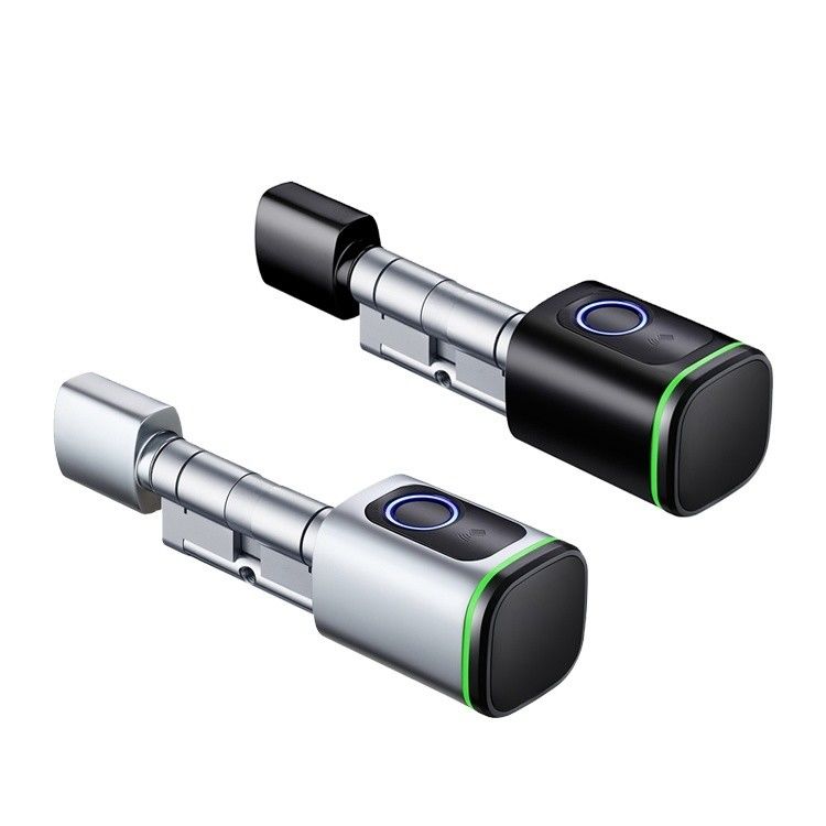 알루미늄 문 Tuya 스마트 42 * 42mm 리더 차원의 방수 지문문 잠금